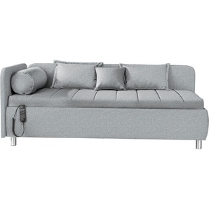 alina Schlafsofa Kiana, Liegefläche 90/200 cm oder 100/200 cm, Bettkasten, Zierkissen-Set