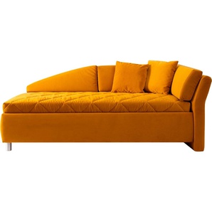 alina Schlafsofa Lindsay, Bettkasten, Zierkissen-Set aus: 2 Stk. 40x40cm, 1 Stk. 30x30cm