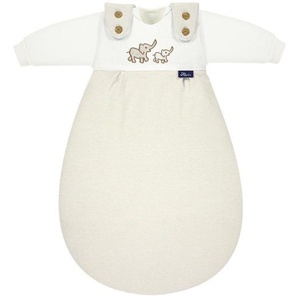 Alvi Babyschlafsackset, Weiß, Beige, Textil, Elefant, Füllung: Polyester,Baumwollfüllung, Gr. 62/68, Reach, Made in EU, Oeko-Tex® Standard 100, Schlafen, Babybettausstattung, Babyschlafsack