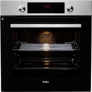 AMICA Backofen EBPX 945 600 E, A+ (A+++-D), grau (edelstahl), B:59,5cm H:59,5cm T:57,5cm, Backöfen