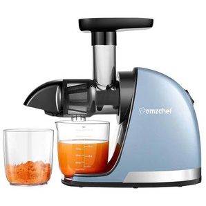 AMZCHEF 1501-BU-SM slow speed juicer blue