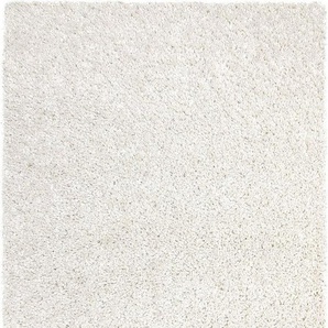 andas Hochflor-Teppich Tretten, rechteckig, Höhe: 30 mm, Shaggy, Uni Farben, weich & kuschelig, pflegeleicht, Wohnzimmer