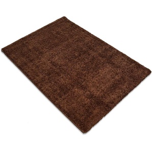 andas Hochflor-Teppich Tretten, rechteckig, Höhe: 30 mm, Shaggy, Uni Farben, weich & kuschelig, pflegeleicht, Wohnzimmer