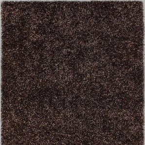 andas Hochflor-Teppich Tretten, rechteckig, Höhe: 30 mm, Shaggy, Uni Farben, weich & kuschelig, pflegeleicht, Wohnzimmer