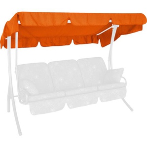 Angerer Freizeitmöbel Sonnendach für 3-Sitzer Hollywoodschaukel Swingtex orange 210 x 145 cm
