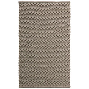 Aquanova Badteppich, Taupe, Textil, 60x100 cm, für Fußbodenheizung geeignet, Badtextilien, Badematten