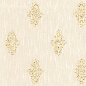 Architects Paper Textiltapete Luxury wallpaper, leicht strukturiert, Barock, gemustert, ornamental, Textil Tapete Barock Metallic Effekt Tapeten Wohnzimmer Schlafzimmer