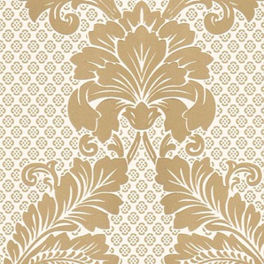 Architects Paper Vliestapete Luxury wallpaper, beflockt, Barock, gemustert, ornamental, Ornament Tapete Barock Tapeten Wohnzimmer Schlafzimmer Küche Flur Büro