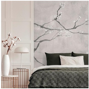 Art for the home Fototapete Chinese Blossom, neutral, (1 St), Design Tapeten