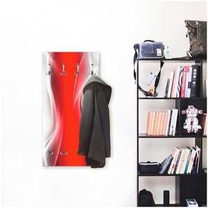Artland Garderobenleiste Kreatives Element Rot für Ihr Art-Design, teilmontiert