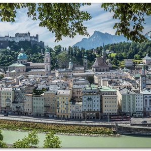 Artland Glasbild Salzburg Blick auf die Altstadt, Österreich (1 St), in verschiedenen Größen