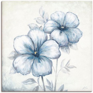 Artland Wandbild Blauer Mohn, Blumen (1 St), als Leinwandbild, Poster, Wandaufkleber in verschied. Größen