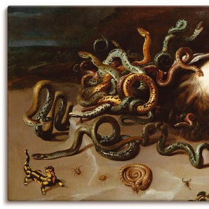 Artland Wandbild Das Haupt der Medusa, klassische Fantasie (1 St), als Leinwandbild, Poster in verschied. Größen