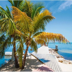 Artland Wandbild Florida Keys Himmlischer Blick, Strand (1 St), als Leinwandbild, Wandaufkleber in verschied. Größen