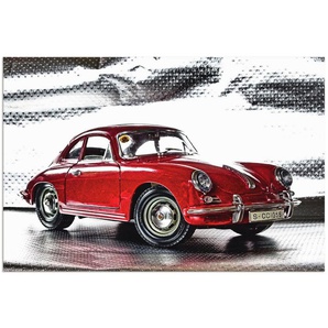 Artland Wandbild Klassiker - Der Porsche 356, Auto (1 St), als Alubild, Outdoorbild, Leinwandbild, Poster, Wandaufkleber