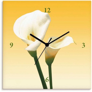 Artland Wanduhr Calla Impression II (wahlweise mit Quarz- oder Funkuhrwerk, lautlos ohne Tickgeräusche)