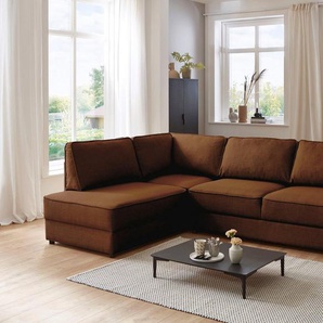 ATLANTIC home collection Schlafsofa Chill, Ecksofa mit Bettfunktion und Bettkasten