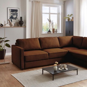 ATLANTIC home collection Schlafsofa Chill, Ecksofa mit Bettfunktion und Bettkasten