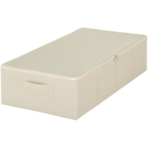 Aufbewahrungsbox - creme - Papier, Polyester, Stoff - 38 cm - 18 cm | Möbel Kraft