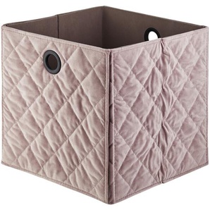 Aufbewahrungsbox - rosa/pink - Pappe - 30 cm - 30 cm - 30 cm | Möbel Kraft