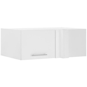 Xxxl Aufsatzschrank, Weiß, Metall, 100x38x68 cm, Made in EU, Schlafzimmer, Kleiderschränke, Mehrzweckschränke