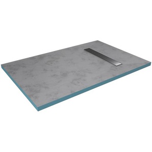 Aurlane Showerboard grau 90 x 140 x 4 cm