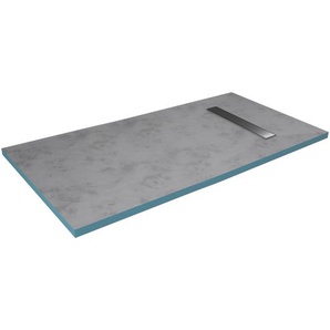 Aurlane Showerboard grau 90 x 160 x 4 cm