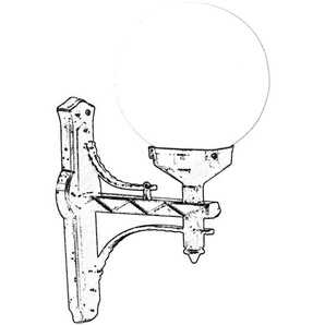 Außenwandleuchte mit Arm Afifah