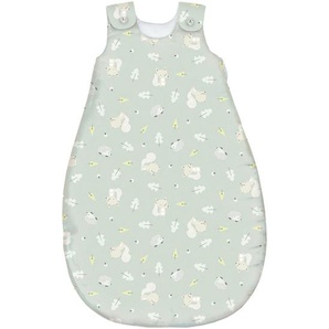 Avelia Babyschlafsackset Igelchen, Grün, Weiß, Textil, Tier, Füllung: Vlies,Vlies, Gr. 56/62, Oeko-Tex® Standard 100, Made in Europe, Schlafen, Babybettausstattung, Babyschlafsack