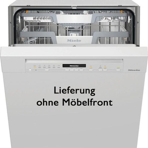 B (A bis G) MIELE teilintegrierbarer Geschirrspüler G 7110 SCi AutoDos silberfarben