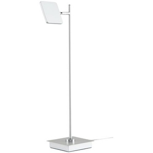 HELL-höllisch gutes Licht LED-Schreibtischeuchte, 1-flammig, silber - silber - Materialmix - 56 cm | Möbel Kraft