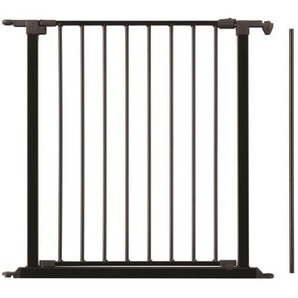 Baby Dan Schutzgitterverlängerung, Schwarz, Metall, 72x70.5 cm, Grüner Punkt, BPA-frei, Europäischer Sicherheitsstandard, Made in Denmark, Cradle to Cradle®, Babysicherheit, Schutzgitter