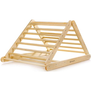 BabyGo Klettergerüst Woodland Kletterdreieck Triangle, natur, aus Holz, Made in Europe