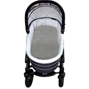 Babylammfell Einlage - echtes Lammfell, Heitmann Felle, ideal für Soft-Tragtaschen, Kinderwagen, Buggy, Kinderbett, waschbar