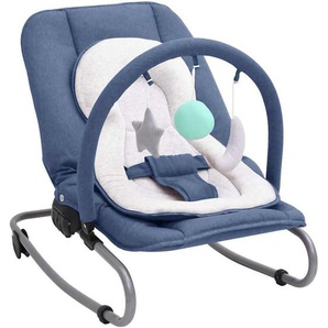 Vidaxl - Babywippe Marineblau Stahl