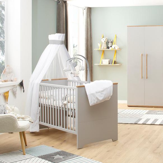 Komplett Babyzimmer in Grau Preisvergleich Moebel 24