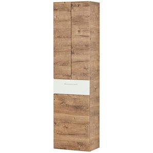 Bad-Hochschrank Friesach | holzfarben | 50 cm | 185,5 cm | 33 cm |