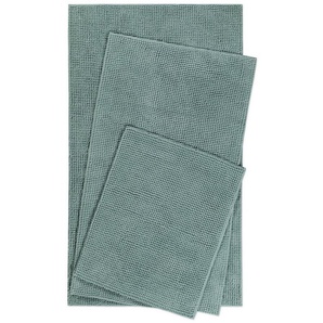 Badematte Balu Wecon home Basics, Höhe 1,4 mm, Polyester, rechteckig, Chenille, waschbar, rutschfest, schnell trocknend, weich, Badteppich