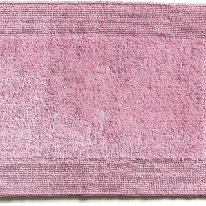 Badematte MÖVE Loft Gr. 3, rosa (rosé), H:22mm, Baumwolle, Badematten