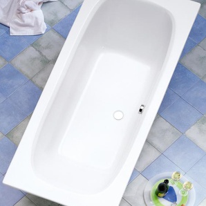 Badewanne OTTOFOND Malta Badewannen weiß Badewannen 170c75cm, inklusive Wannenträger