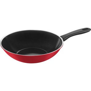 BALLARINI Wok Caprera, Aluminium (1-tlg), Keramikbeschichtung, Thermopoint, bunt, Made in Italy