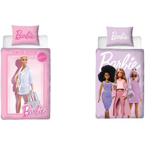 Barbie Bettwäsche-Set für Einzelbett, 135 x 200 cm