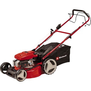 Benzinrasenmäher EINHELL GC-PM 46 S HW-E Rasenmäher rot mit Radantrieb