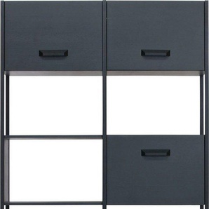 BePureHome Regal Legacy, mit Schubladen, H 221 cm x B 125 cm