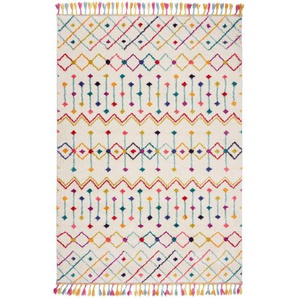 Xxxl Berberteppich Menara, Creme, Textil, Boho, rechteckig, 160x230 cm, Reach, AZO-frei, pflegeleicht, für Fußbodenheizung geeignet, Teppiche & Böden, Teppiche, Orientteppiche