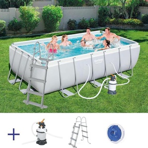 Bestway Power Steel Deluxe Pool-Set 404 x 201 x 100 cm (39584)