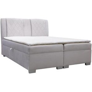 Bett mit Bettkasten KOLUMBIA Bluvel 14 180 cm