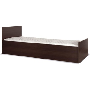 Bett NILS N28  - 80 -  Kastanie Wenge