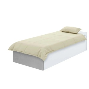 Bett Wake Up - weiß - Materialmix - 95,4 cm - 52,7 cm | Möbel Kraft