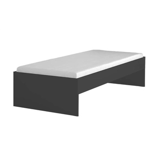 Bett X Dark - schwarz - Materialmix - 96,2 cm - 43,7 cm | Möbel Kraft